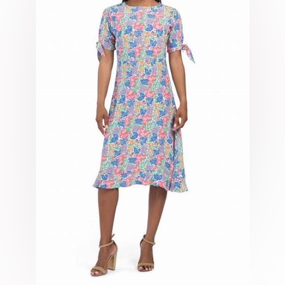 Like new Faithfull the Brand Emilia Midi Dress Sz Small/4 - Picture 1 of 3